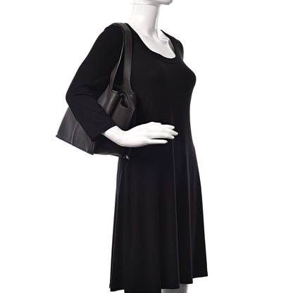 Celine Baby Grained Calfskin Small Tri-Fold Bag Anthracite 2 of 11