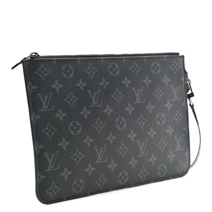 Louis Vuitton Monogram Eclipse Fragment Cabas Light Pochette 3 of 8