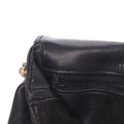 Chanel Calfskin Diamond Embossed Flap Waist Belt Bag Black 14 of 14