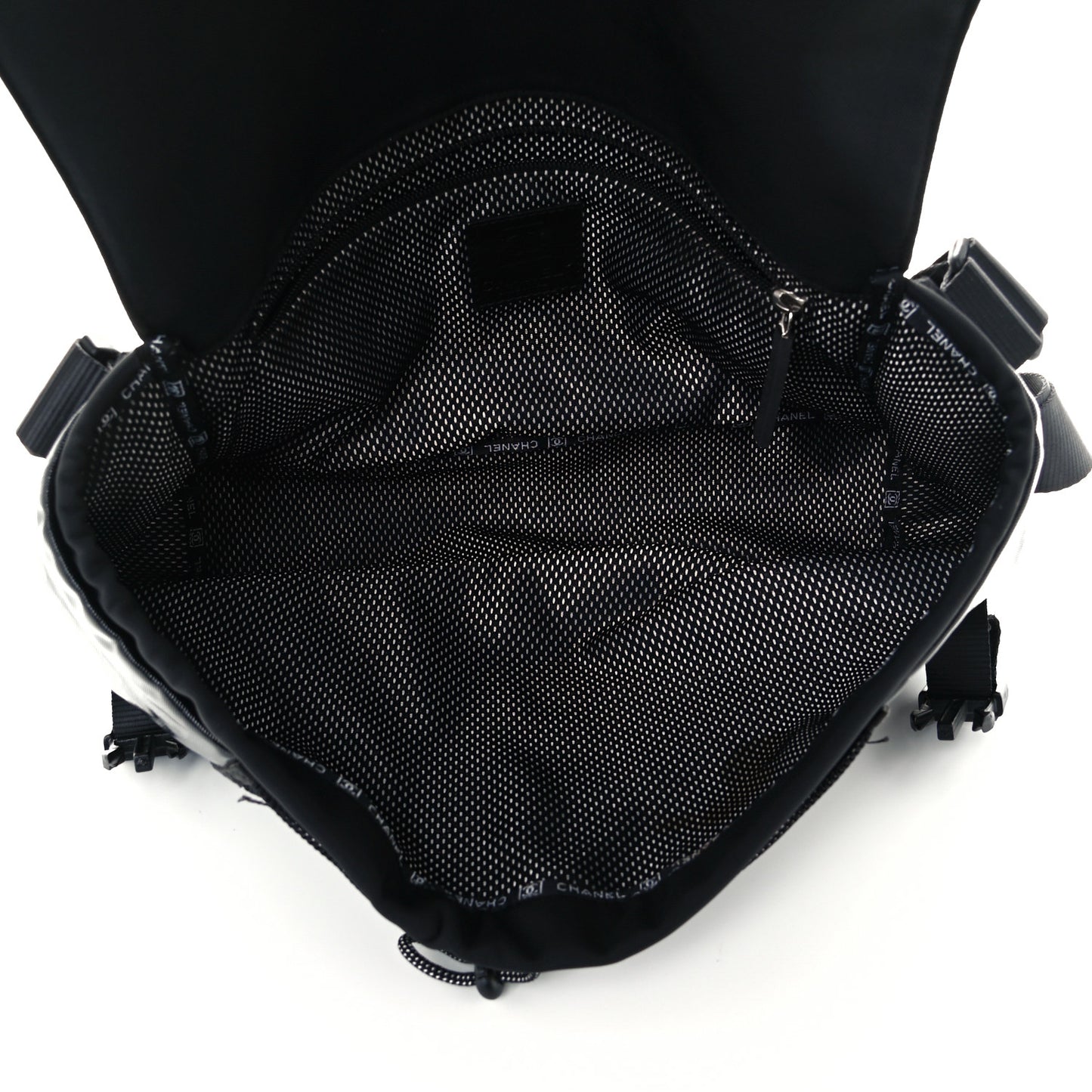 Coated Canvas Sport Messenger Black