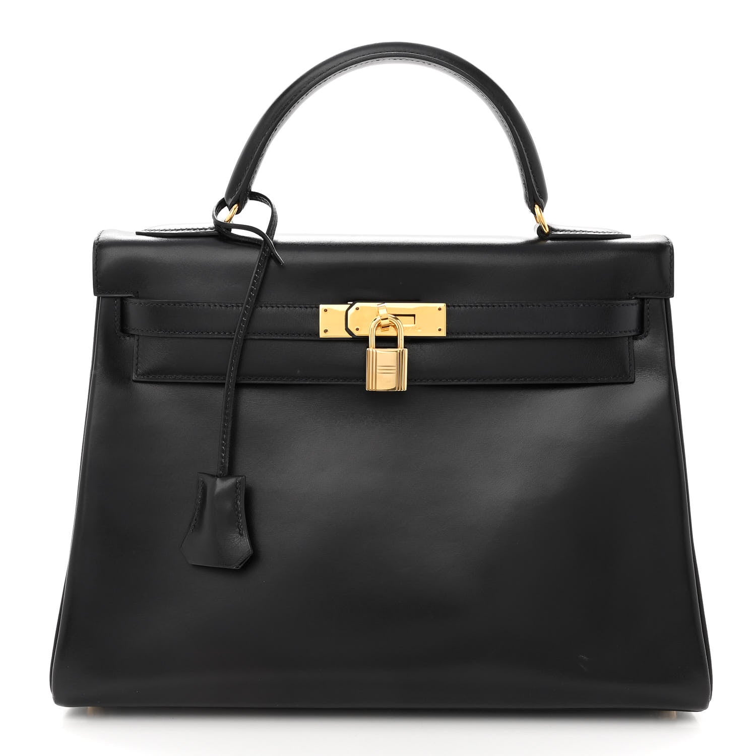 Hermes Box Kelly Retourne 32 Black 1 of 17