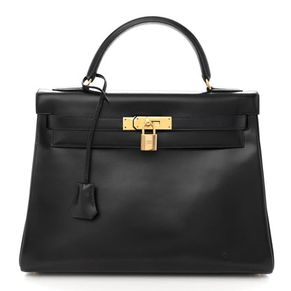 Hermes Box Kelly Retourne 32 Black 1 of 17
