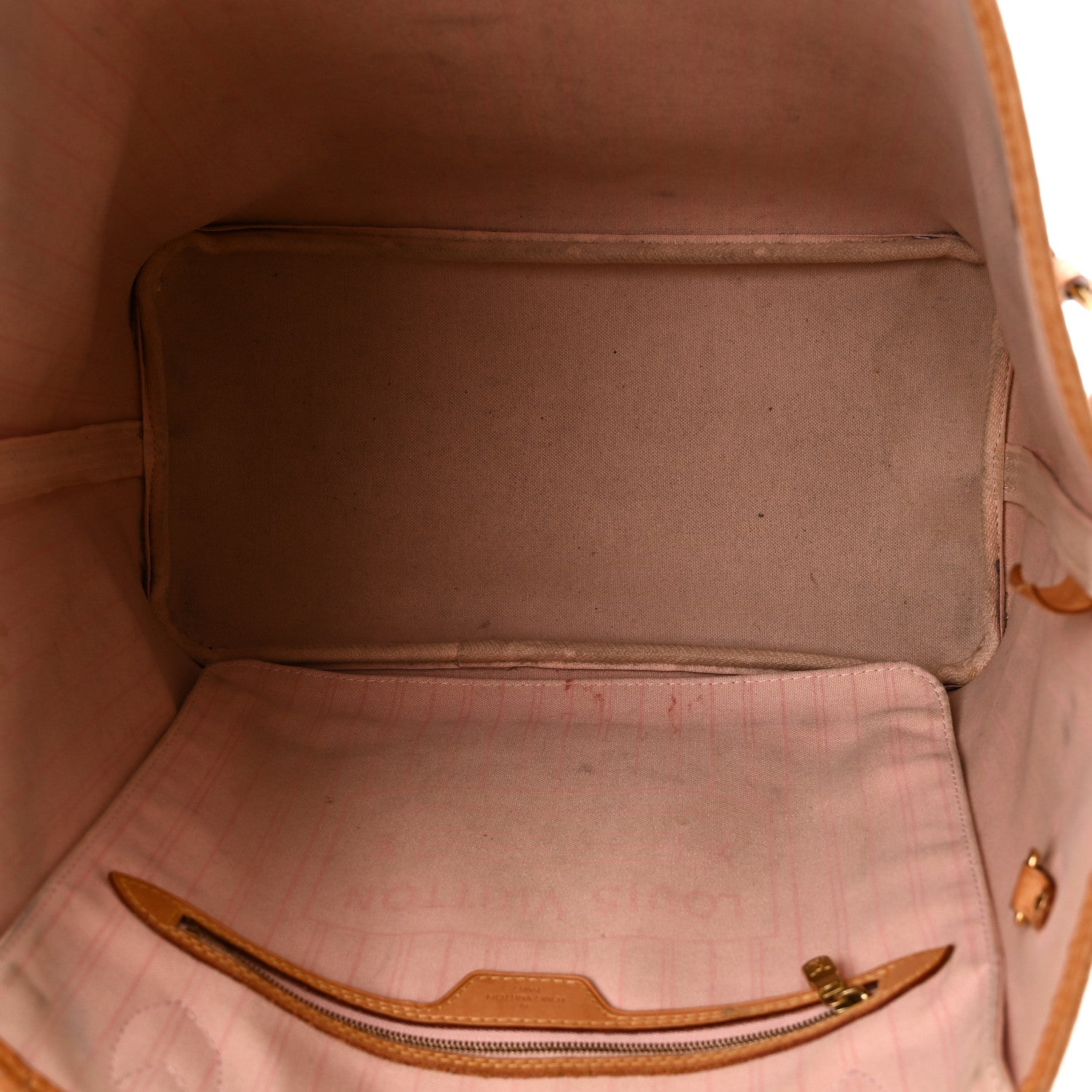 Louis Vuitton Damier Azur Neo Neverfull MM Rose Ballerine 5 of 11