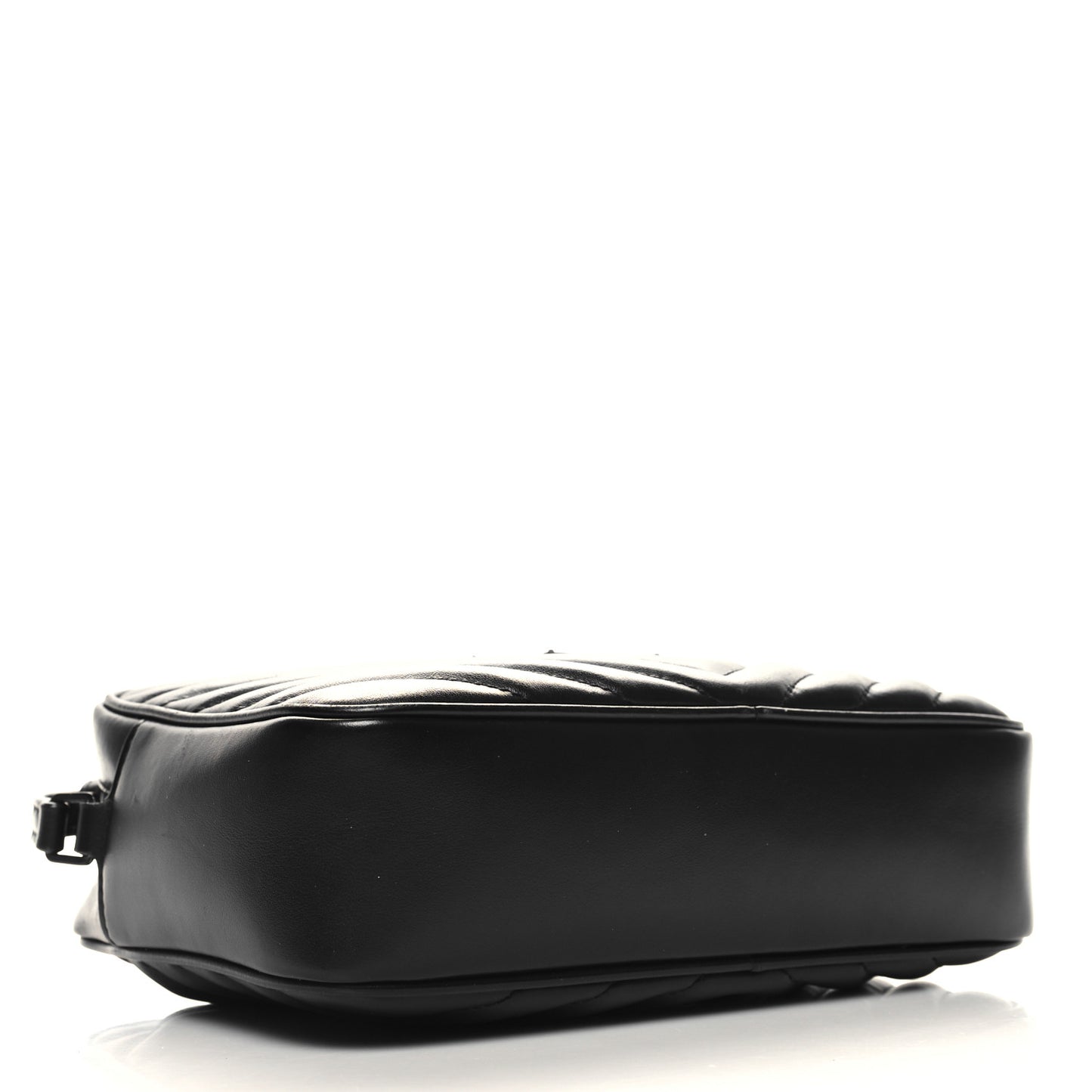 Calfskin Matelasse Monogram Monochrome Lou Camera Bag Black