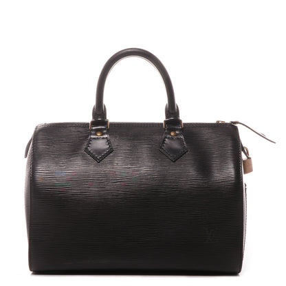 Louis Vuitton Epi Speedy 25 Black 1 of 7