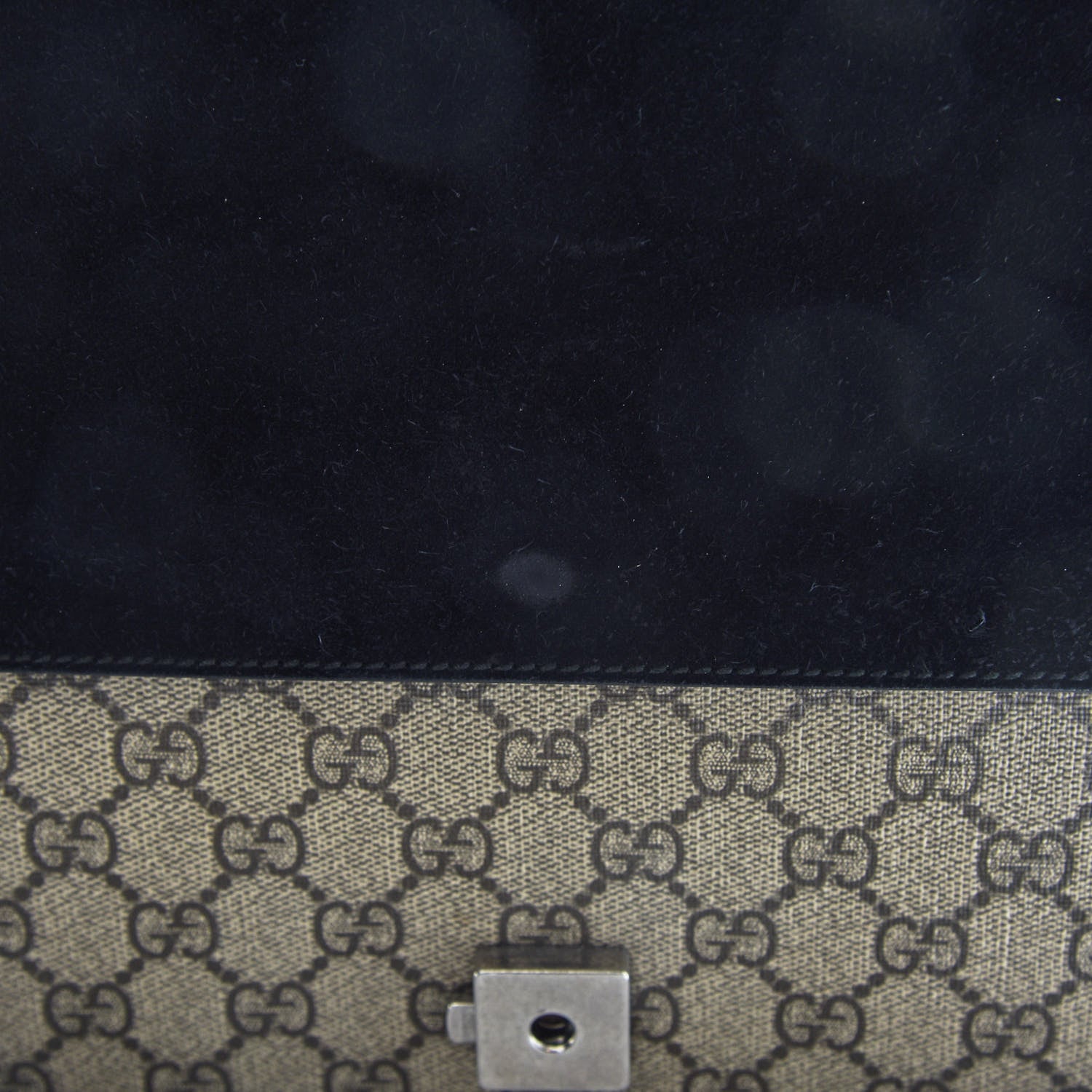 Gucci GG Supreme Monogram Medium Dionysus Shoulder Bag Black 11 of 13
