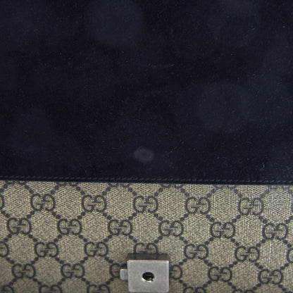 Gucci GG Supreme Monogram Medium Dionysus Shoulder Bag Black 11 of 13