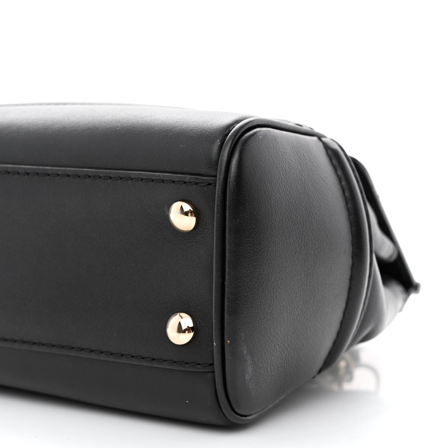 Calfskin Medium Palazzo Empire Bag Black