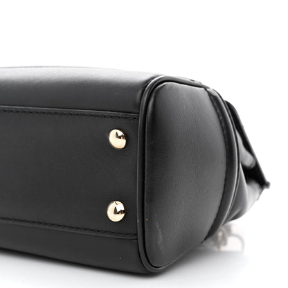 Versace Calfskin Medium Palazzo Empire Bag Black 10 of 16