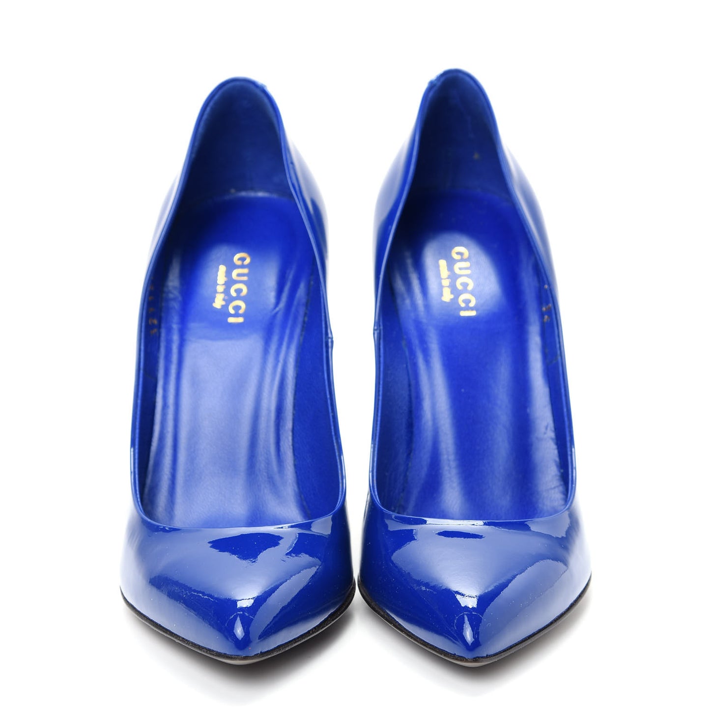 Patent Gloria Pumps 35 Deep Zaffiro