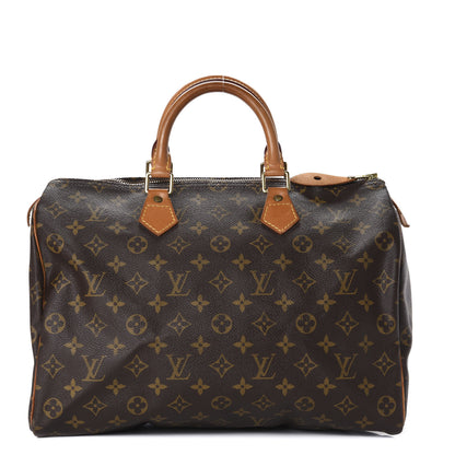 Louis Vuitton Monogram Speedy 35 1 of 9