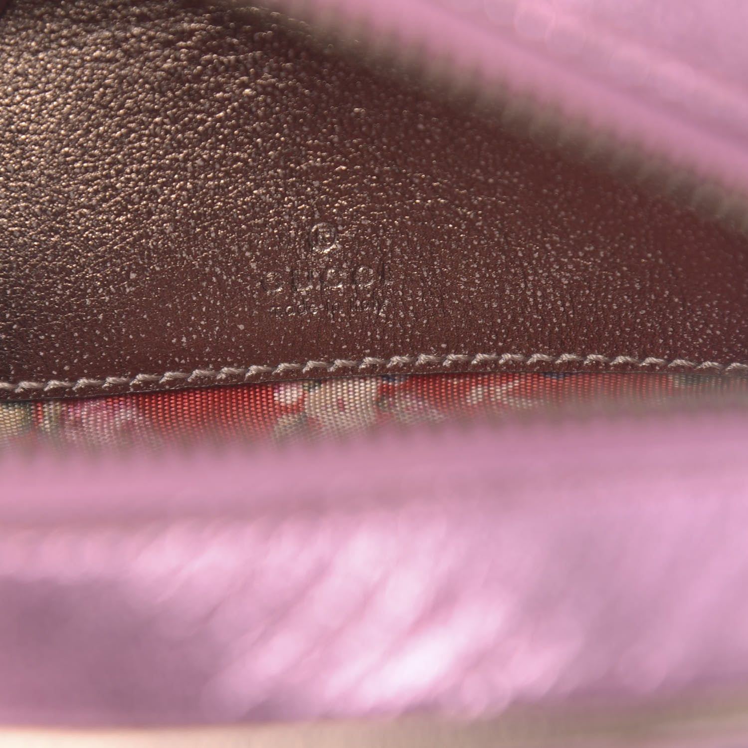 Gucci Laminated Nappa Trapuntata Mini Zumi Dome Shoulder Bag Rosa Lago Rame 6 of 11