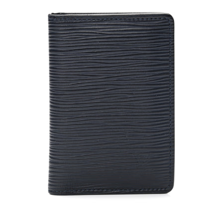 Louis Vuitton Epi Pocket Organizer Blue Marine 1 of 7
