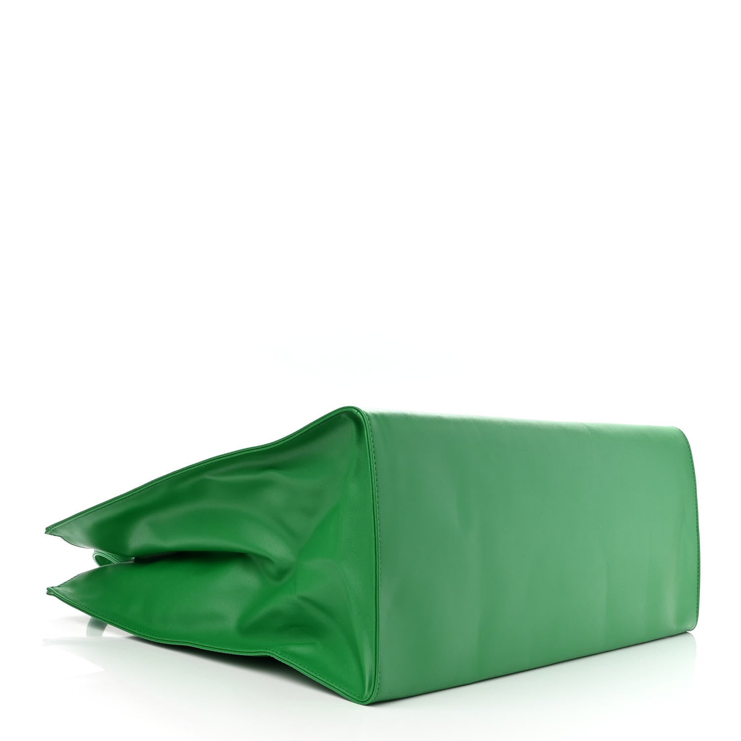 Telfar Vegan Leather Large Shopping Bag Greenscreen 4 of 11