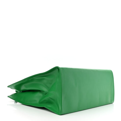 Telfar Vegan Leather Large Shopping Bag Greenscreen 4 of 11