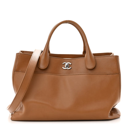 Chanel Caviar Medium Cerf Executive Shopper Tote Dark Beige 1 of 12
