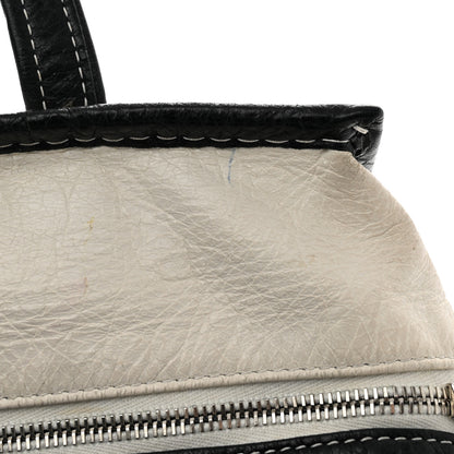 Balenciaga Agneau Arena Multicolore S Bazar Shopper Tote Bleu White Black 12 of 12