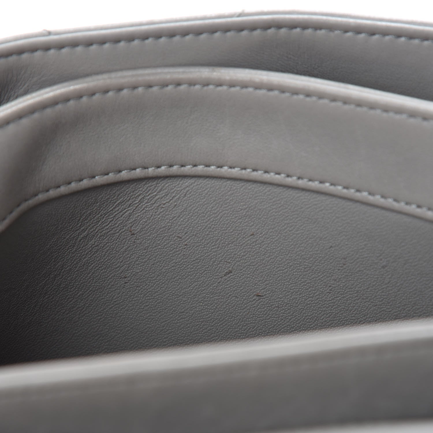 Chanel Lambskin Quilted Small Trendy CC Flap Dual Handle Bag Grey 8 of 12