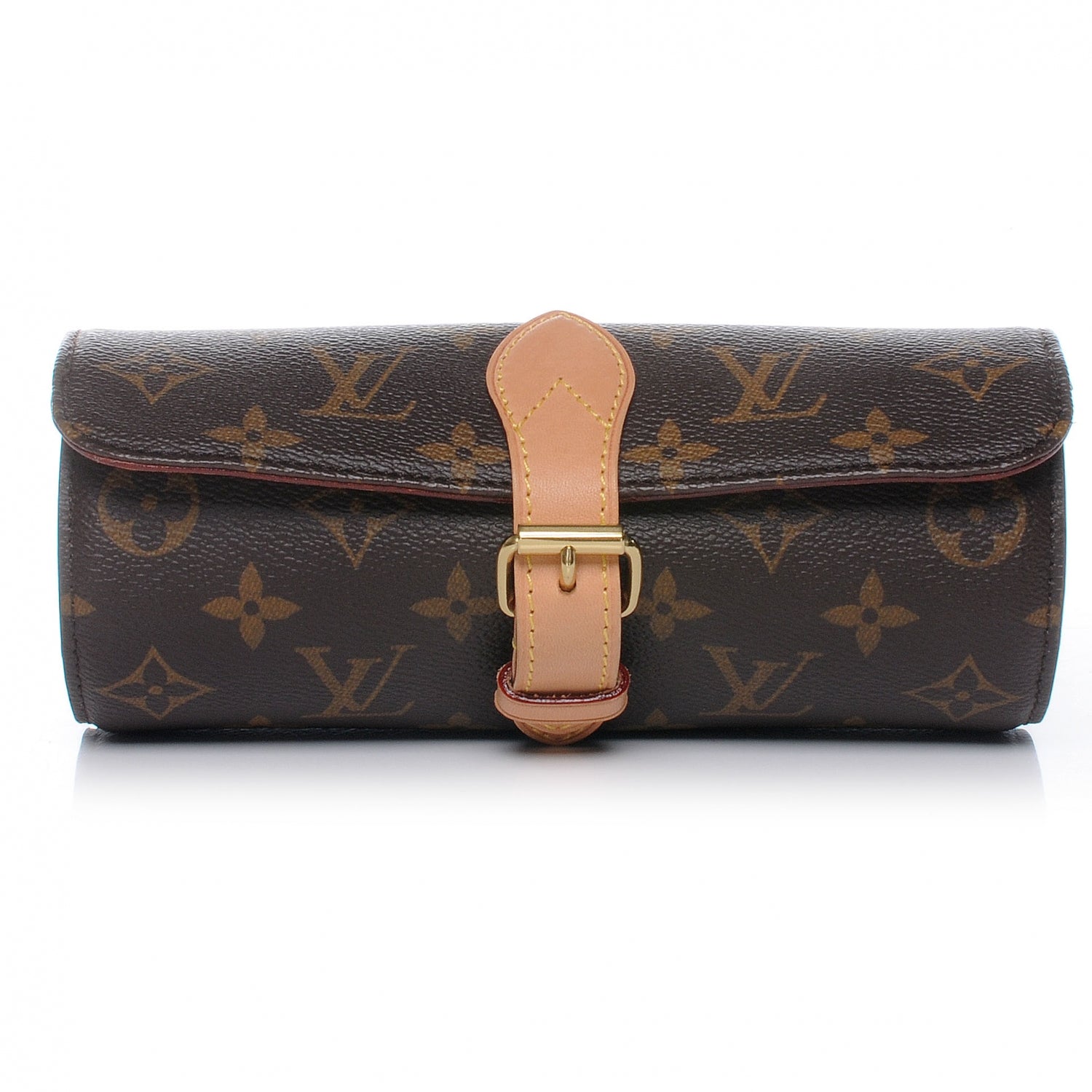 Louis Vuitton Monogram 3 Watch Travel Case 1 of 6