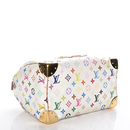 Louis Vuitton Monogram Multicolor Speedy 30 White 4 of 9