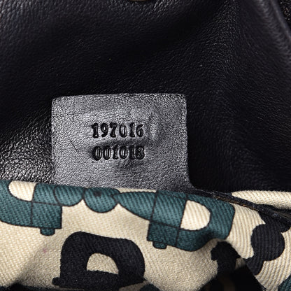 Gucci Guccissima Medium Hysteria Top Handle Bag Black 7 of 16