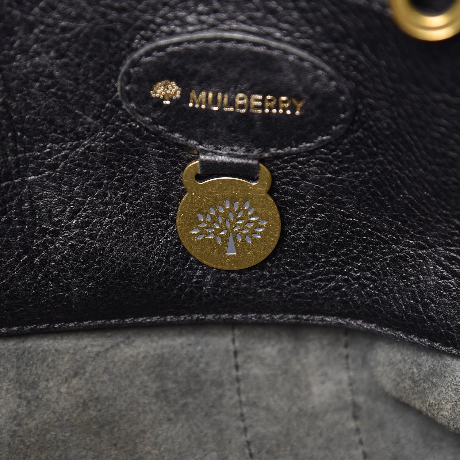 Mulberry Natural Leather Bayswater Black 8 of 24