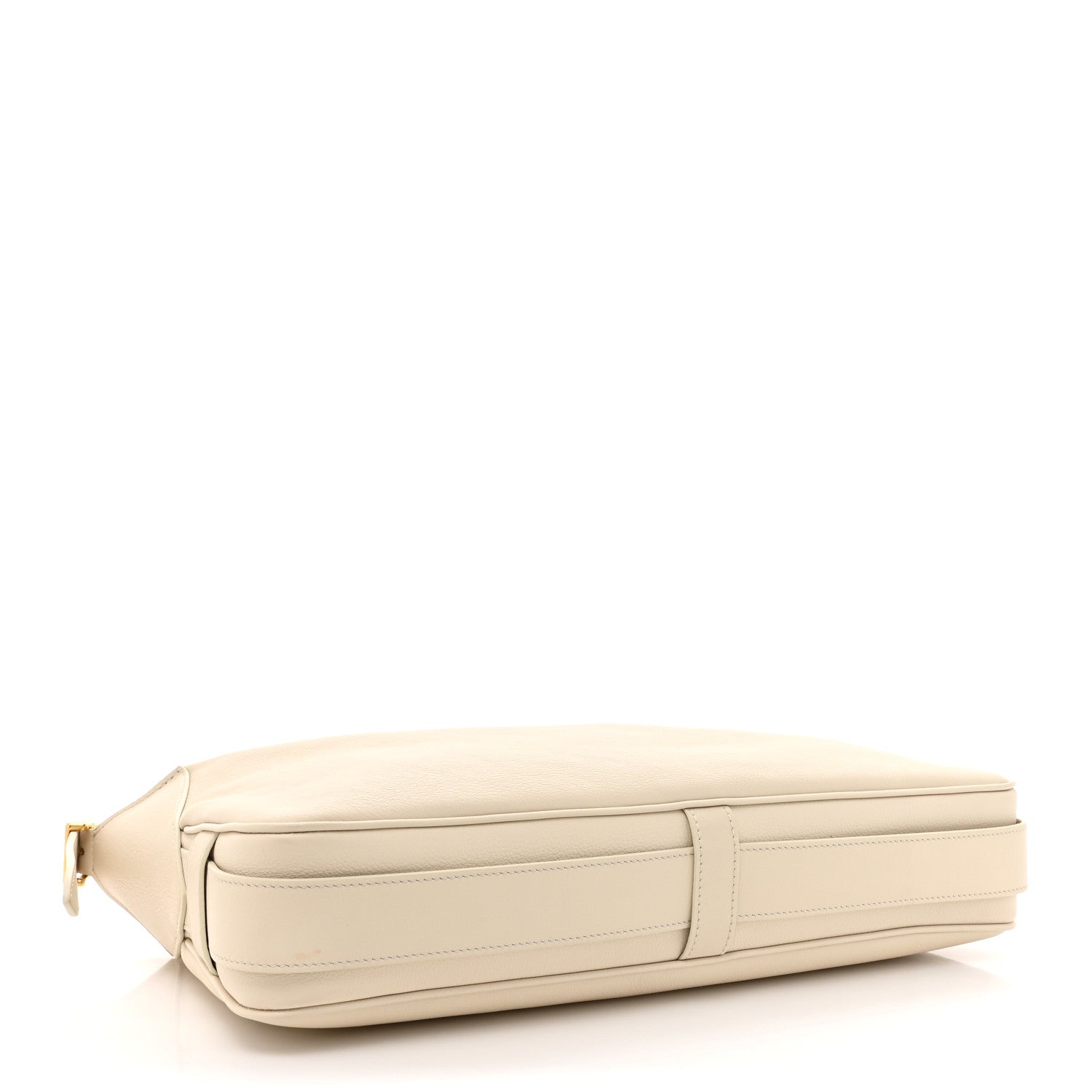 Celine Supple Calfskin Medium Romy Shoulder Bag Rice 4 of 15