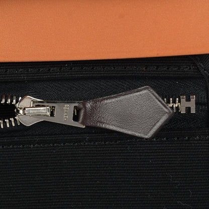 Hermes Vache Hunter Toile Herbag Zip PM 31 Black 2 of 16