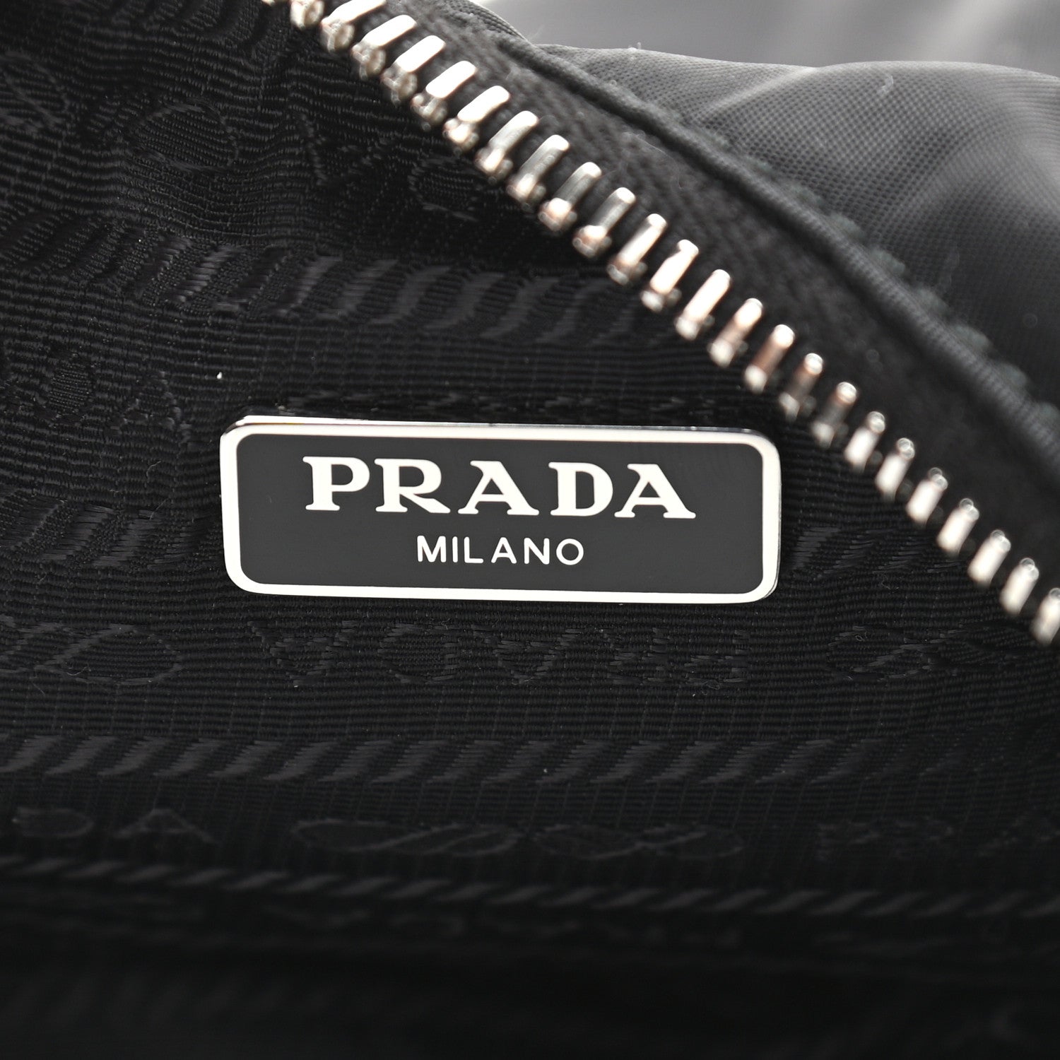 Prada Tessuto Nylon Saffiano Re-Edition 2006 Shoulder Bag Black 6 of 11