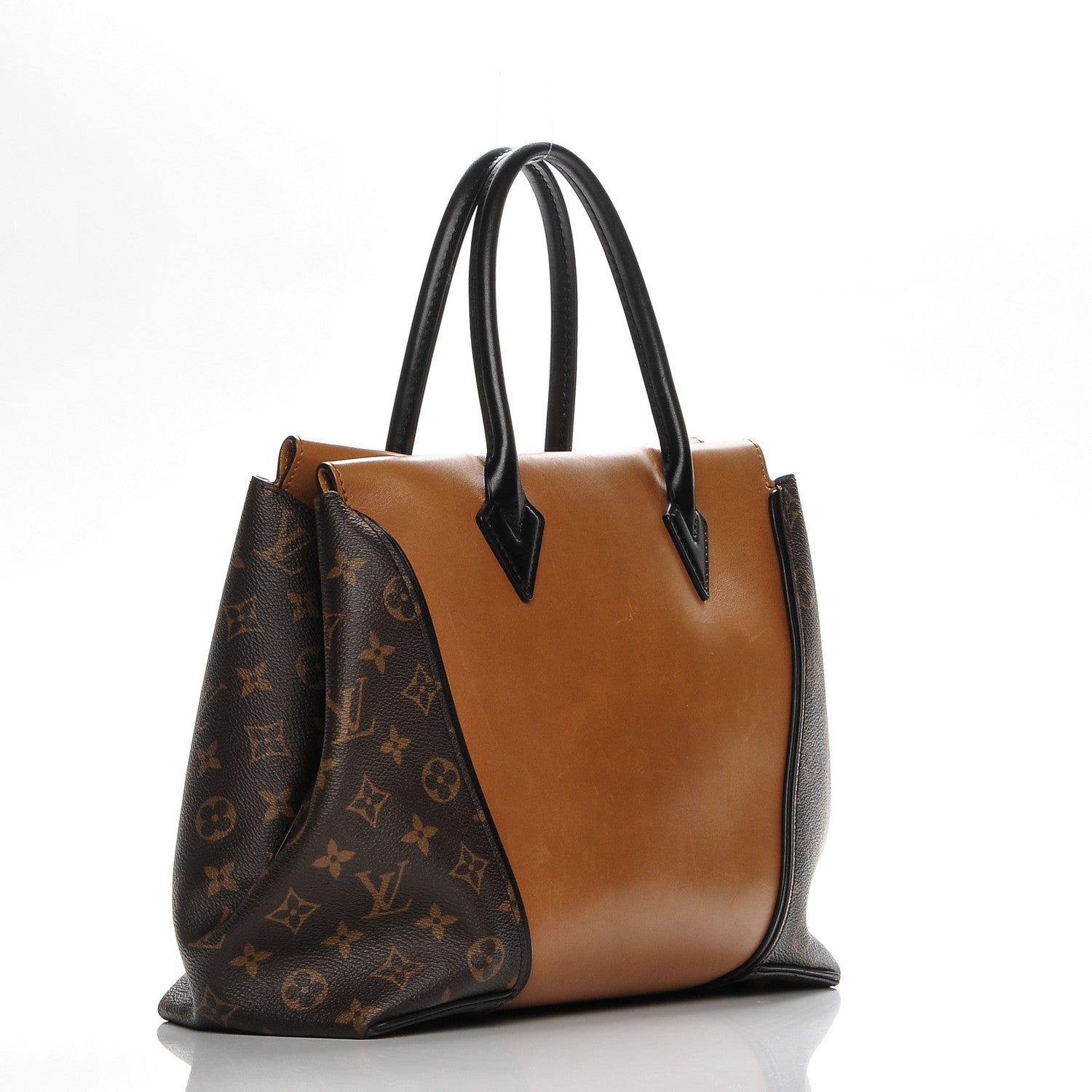 Louis Vuitton Monogram Cuir Orfevre Tote W PM Noisette 3 of 6
