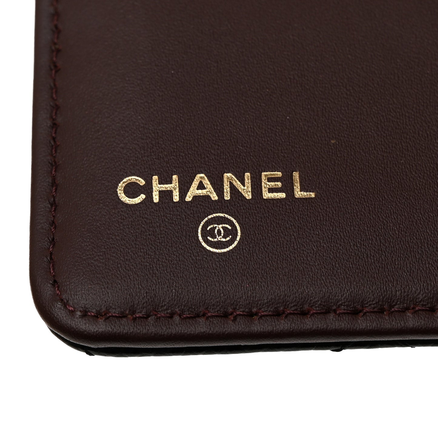 Caviar Quilted Yen Wallet Black