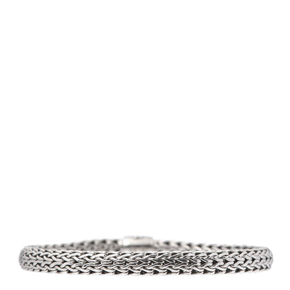 John Hardy Sterling Silver Blue Sapphire 5mm Classic Chain Bracelet 3 of 5