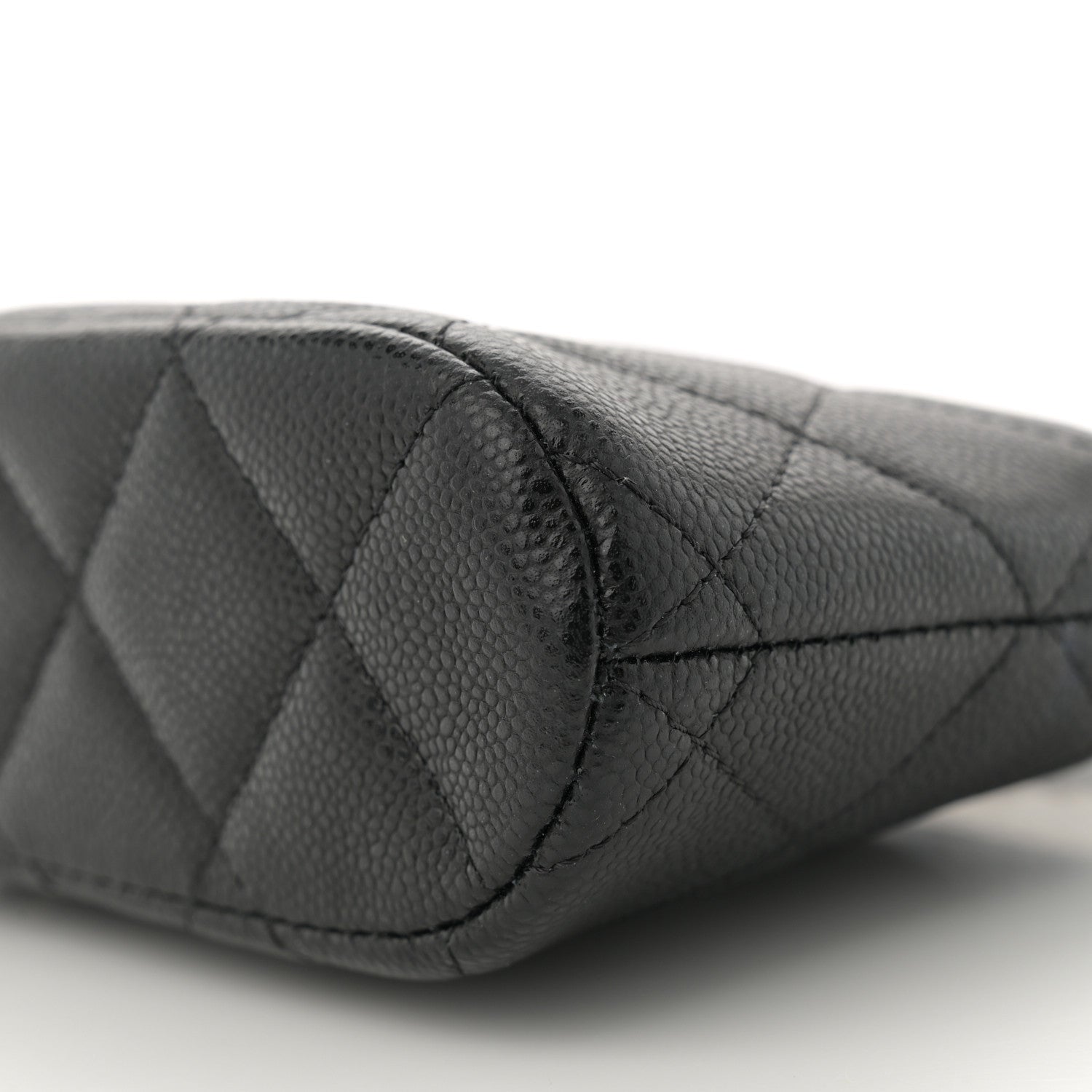 Chanel Caviar Quilted Classic Clutch With Chain Black 10 of 12