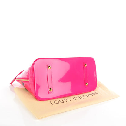 Louis Vuitton Vernis Roses Alma GM Rose Pop 4 of 7