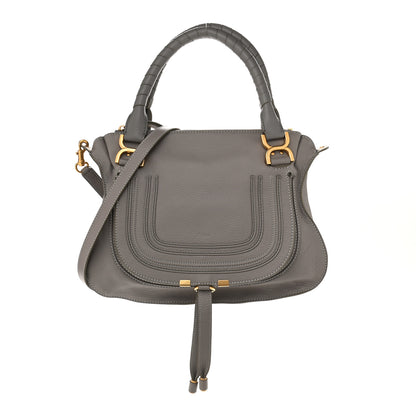Chloe Calfskin Medium Marcie Satchel Cashmere Grey 1 of 10