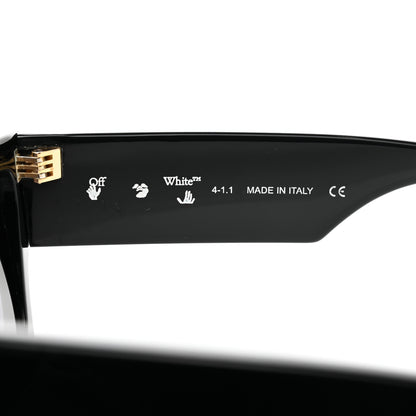 Off-White Acetate Square The Sun Sunglasses Black 6 of 8