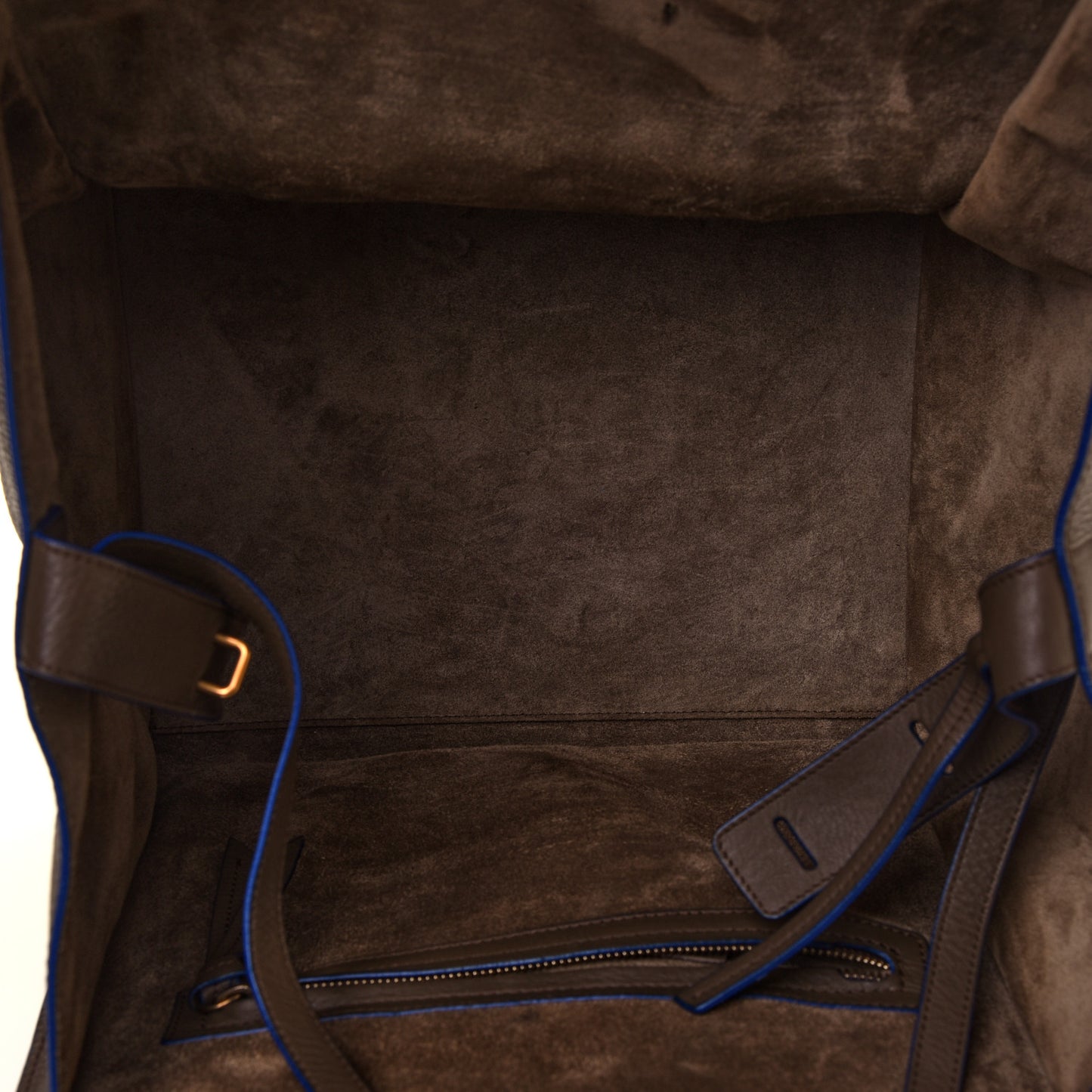 Baby Grained Calfskin Medium Phantom Luggage Khaki