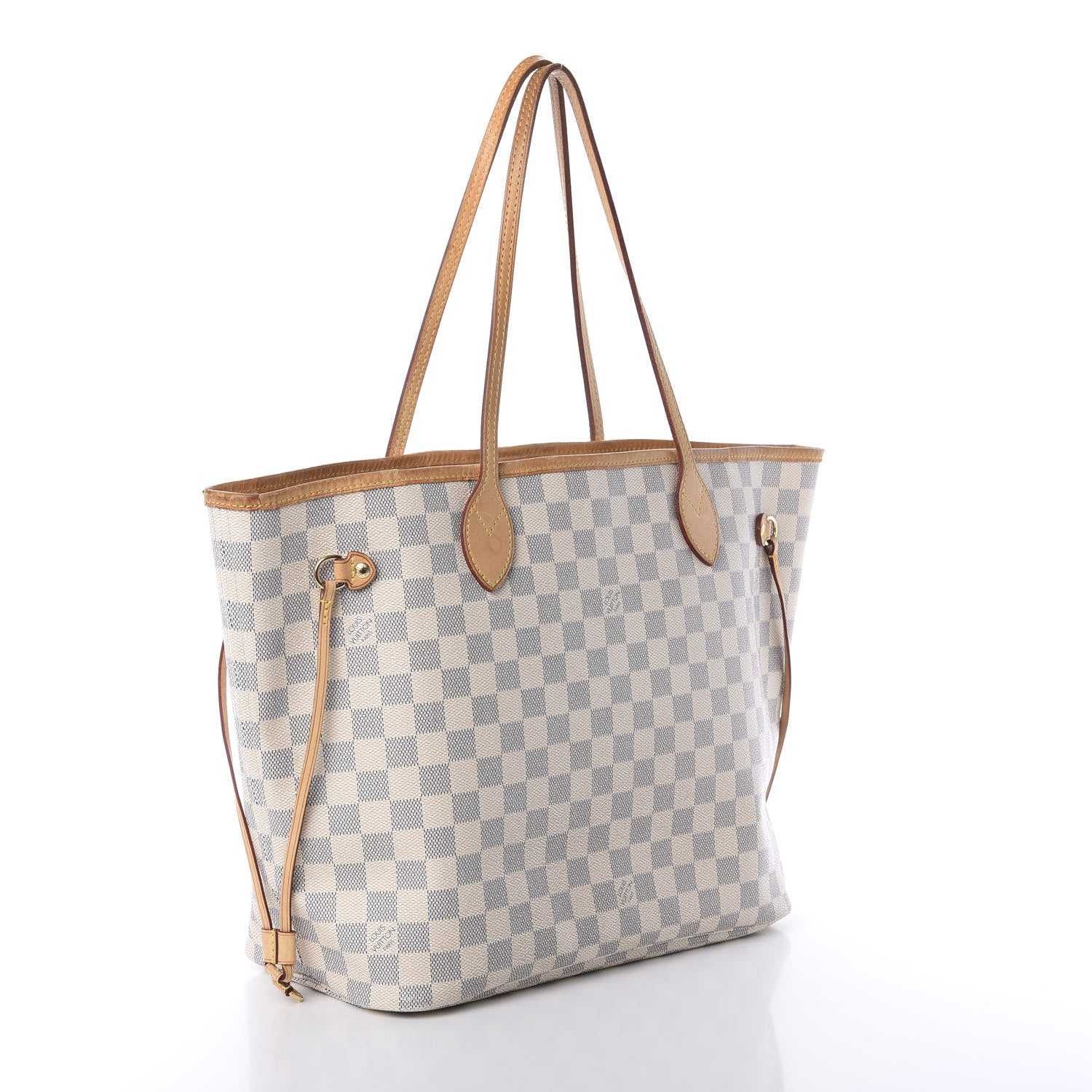 Louis Vuitton Damier Azur Neverfull MM 3 of 9