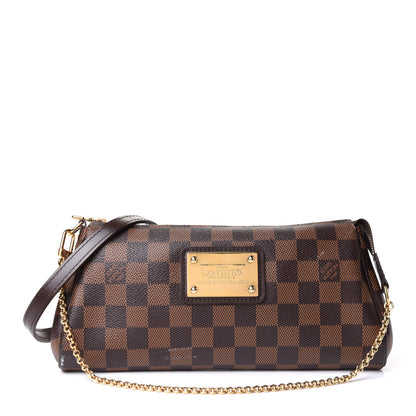 Louis Vuitton Damier Ebene Eva Clutch 1 of 11