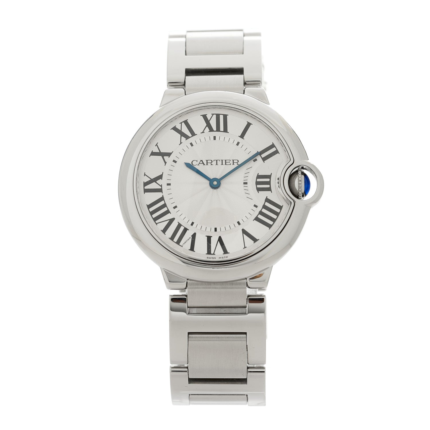 Cartier Stainless Steel 36mm Ballon Bleu De Cartier Quartz Watch 1 of 8