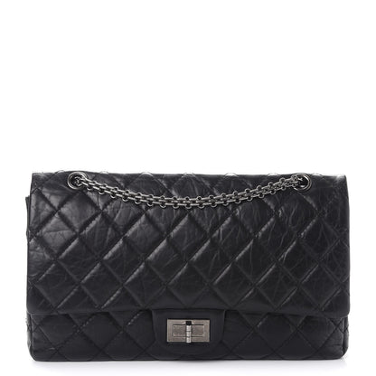 Chanel Aged Calfskin Quilted 2.55 Reissue 227 Flap Black 1 of 8