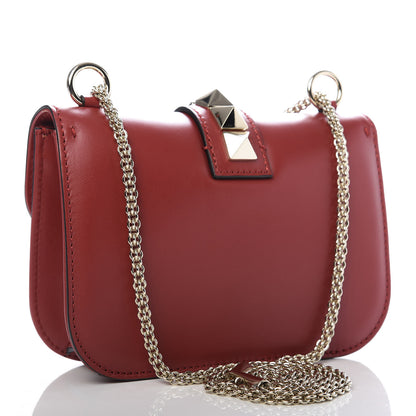 Valentino Garavani Vitello Small Glam Lock Rockstud Flap Rosso Valentino 3 of 10