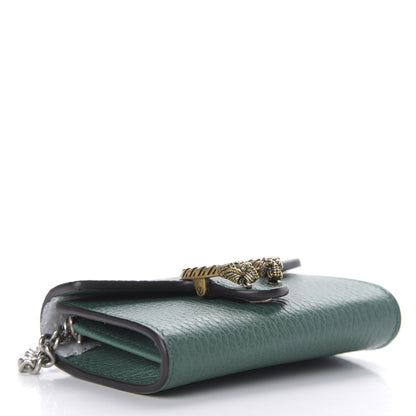 Gucci Calfskin Dionysus Coin Purse Emerald 4 of 7