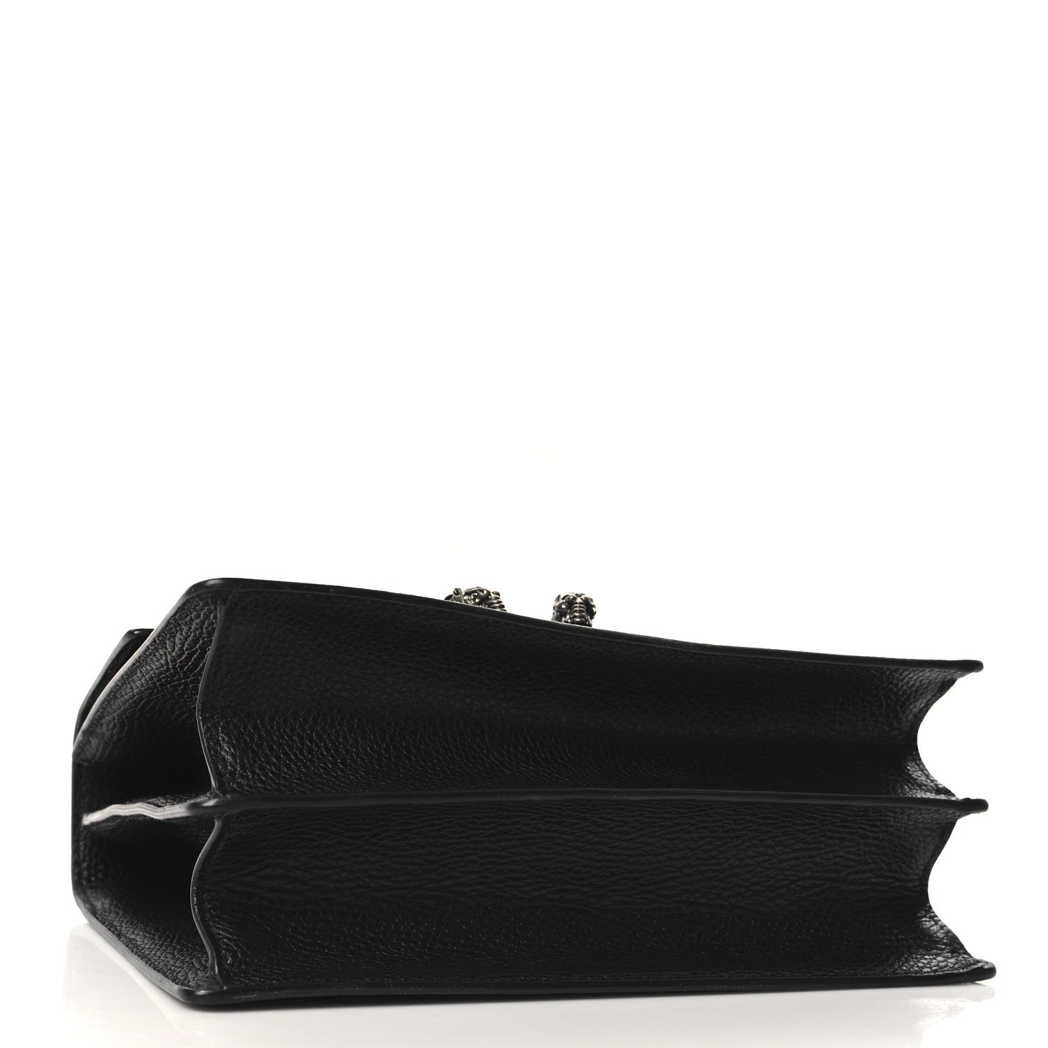 Gucci Dollar Calfskin Crystal Web Medium Dionysus Bamboo Top Handle Bag Black Black Diamond 4 of 10