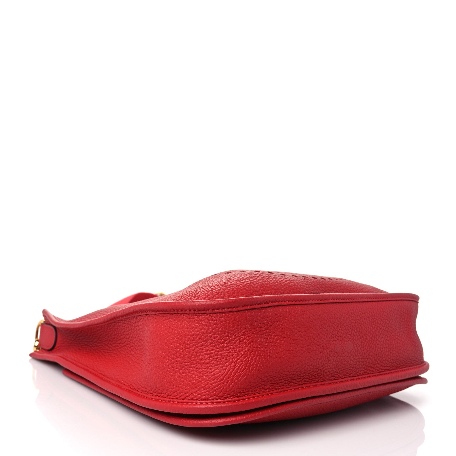 Hermes Taurillon Clemence Evelyne III PM Rouge Tomate 3 of 8