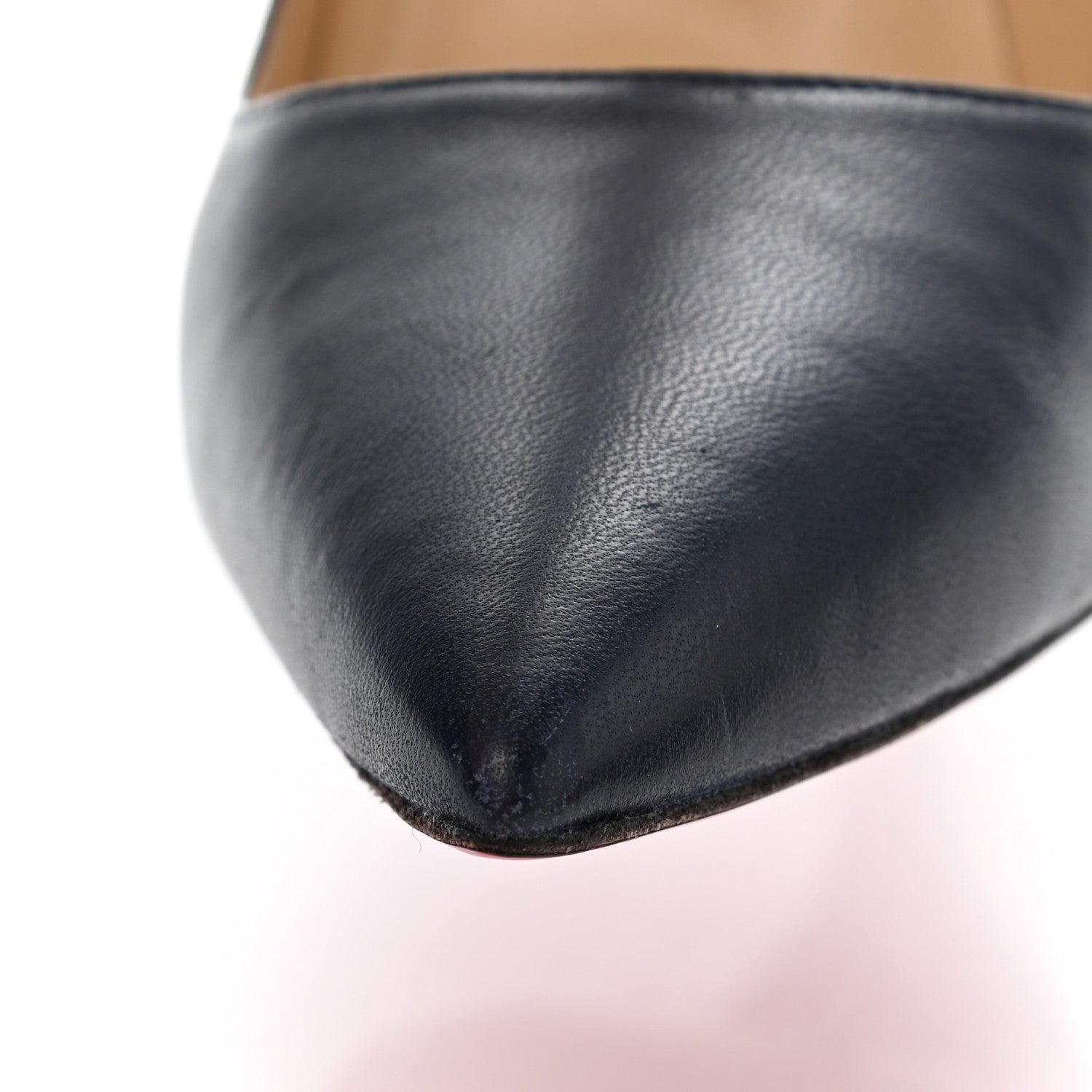 Christian Louboutin Lambskin So Kate 120 Pumps 39 Navy 8 of 11
