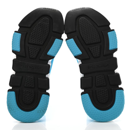 Balenciaga Neoprene Knit Womens Speed Sneakers 38 Turquoise Azur 5 of 10