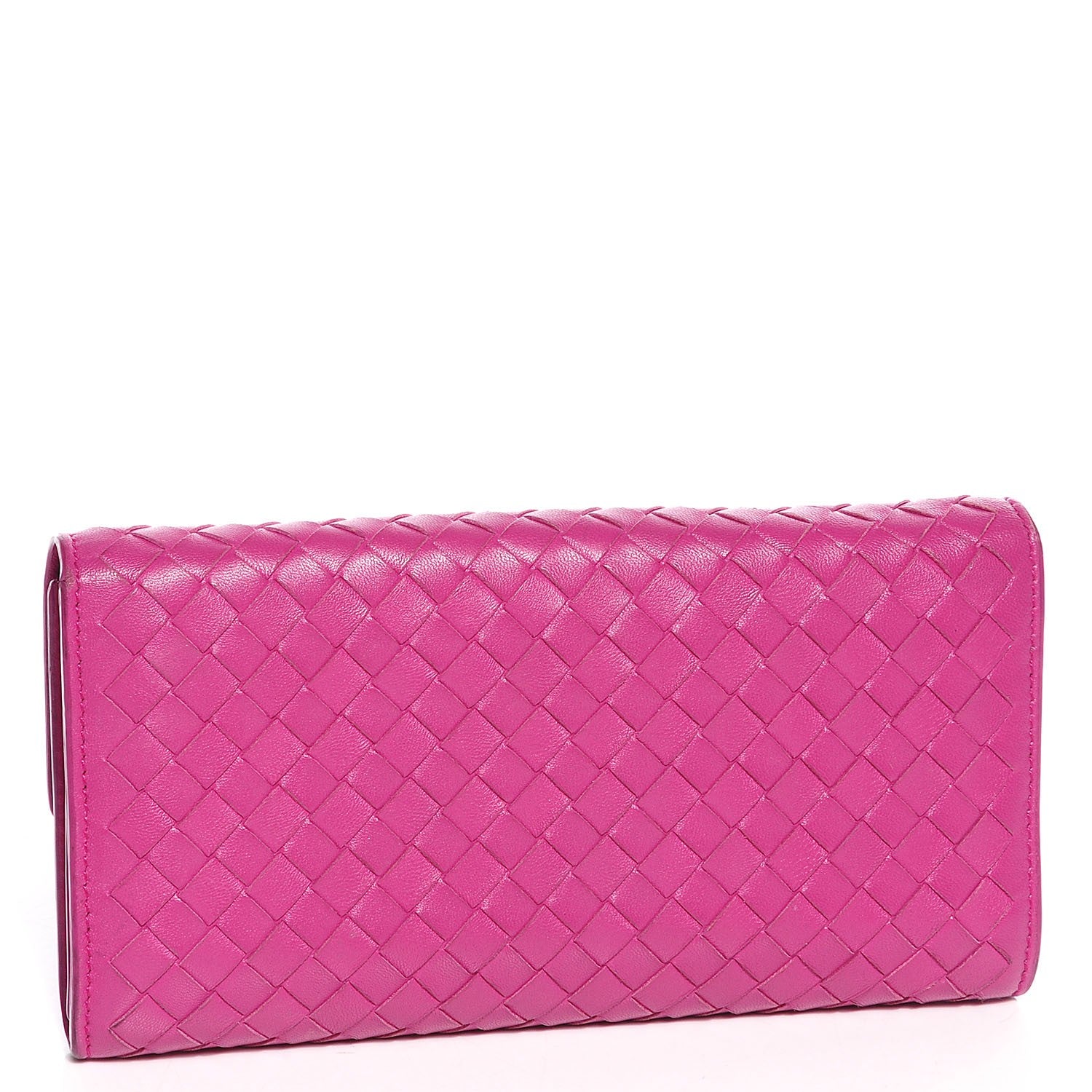 Bottega Veneta Nappa Intrecciato Continental Flap Wallet Ametista 3 of 9