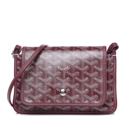 Goyard Goyardine Plumet Wallet Clutch Burgundy 1 of 10
