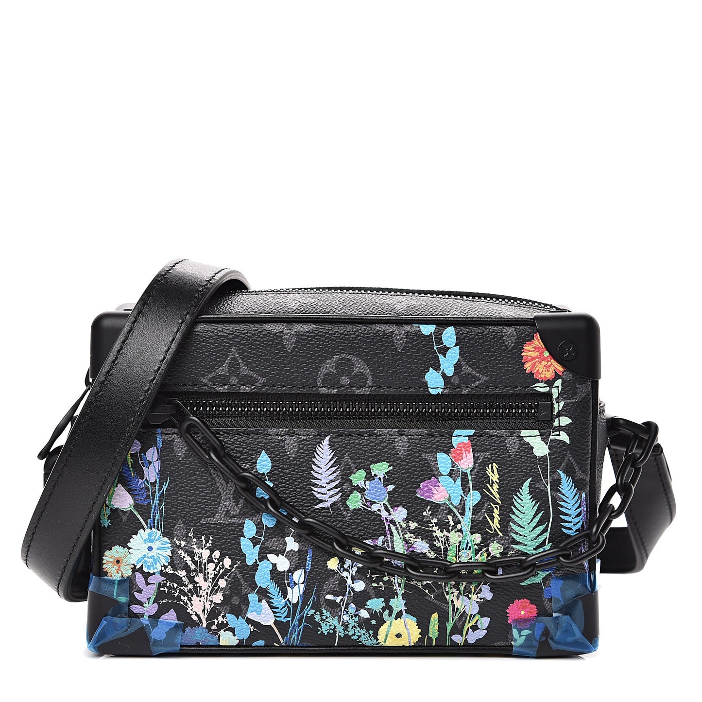 Monogram Eclipse Flower Print Mini Soft Trunk